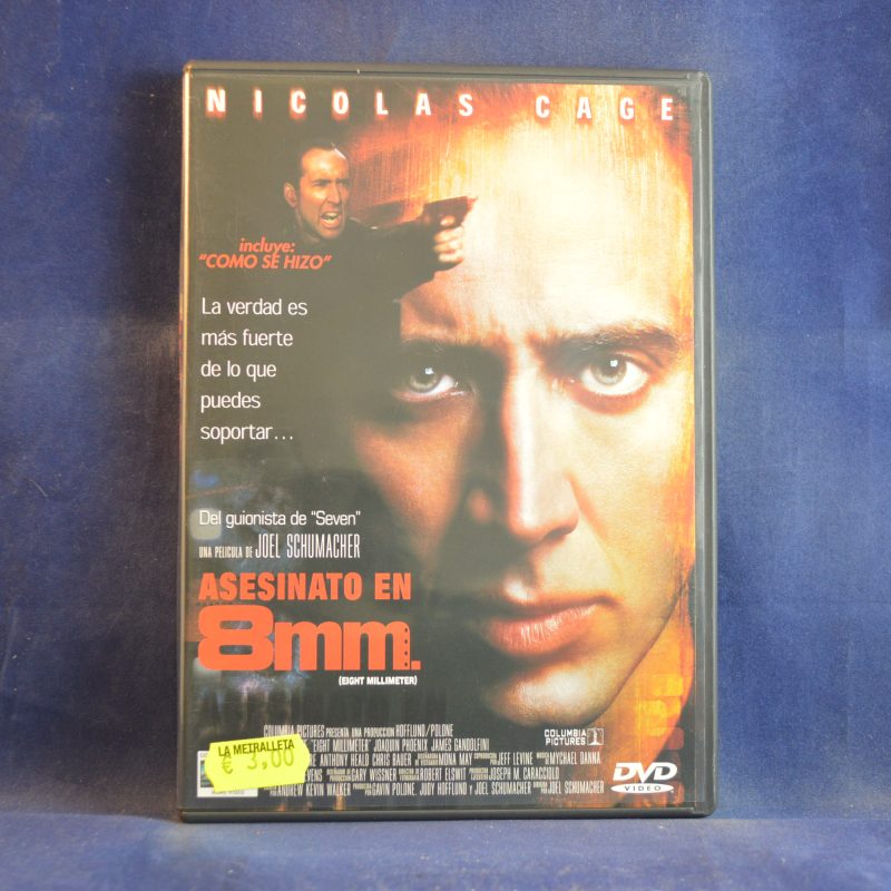 ASESINATO EN 8MM. (EIGHT MILLIMETER) - DVD