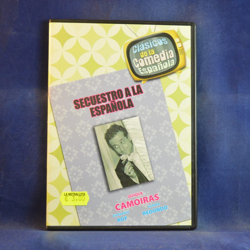 SECUESTRO A LA ESPAÑOLA - DVD CAJA FINA