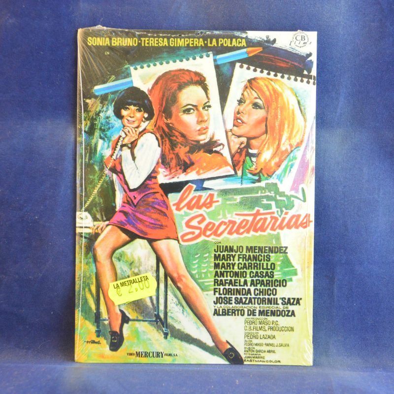LAS SECRETARIAS - DVD CARÁTULA DE CARTÓN