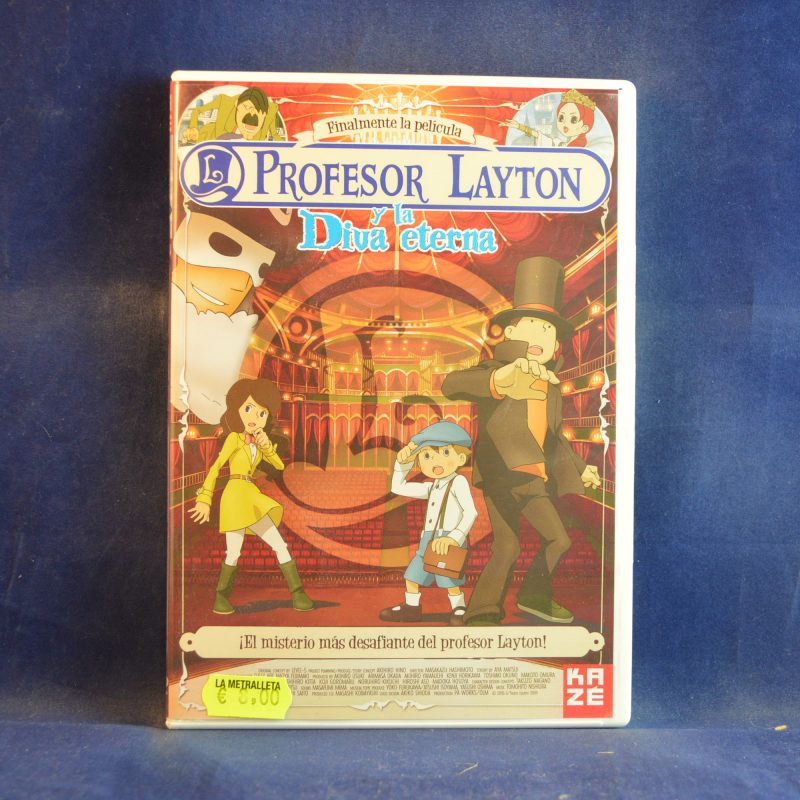 PROFESOR LAYTON Y LA DIVA ETERNA - DVD
