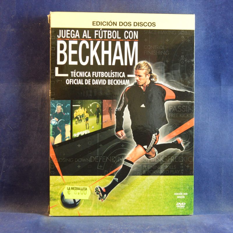 JUEGA AL FÚTBOL CON BECKHAM - TÉCNICA FUTBOLÍSTICA DE DAVID BECKHAM - 2 DVD
