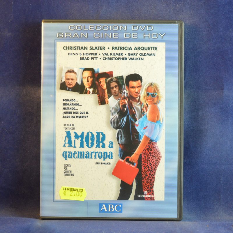 AMOR A QUEMARROPA (TRUE ROMANCE) - DVD
