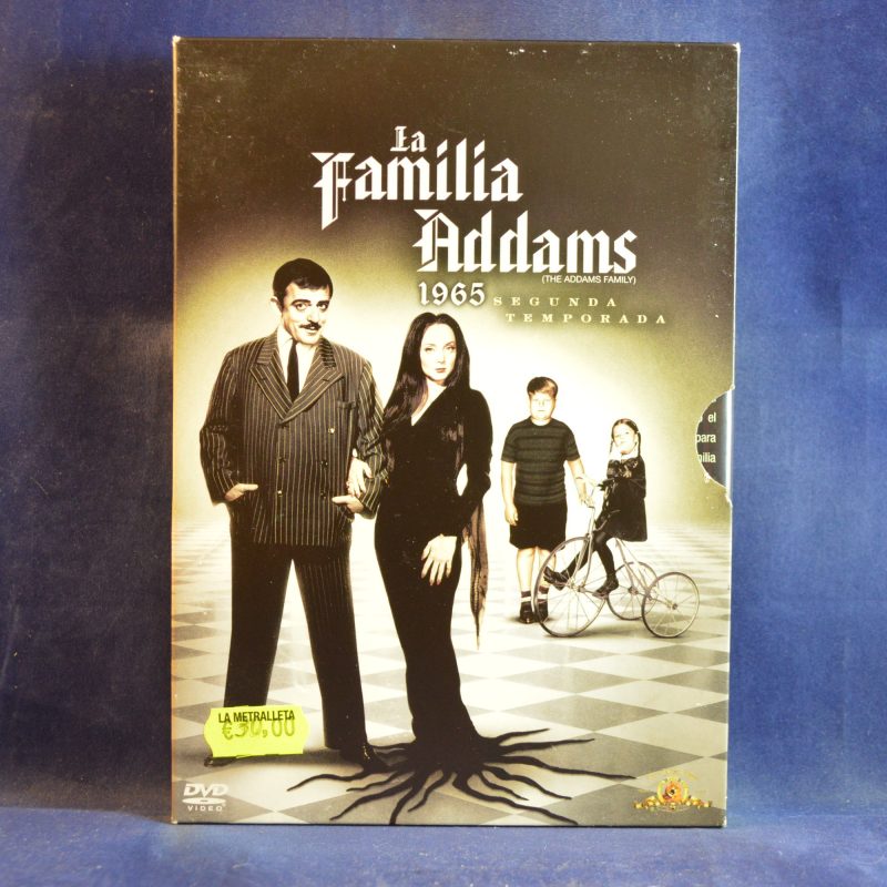 LA FAMILIA ADDAMS 1965 (THE ADDAMS FAMILY) - SEGUNDA TEMPORADA - 2 DVD