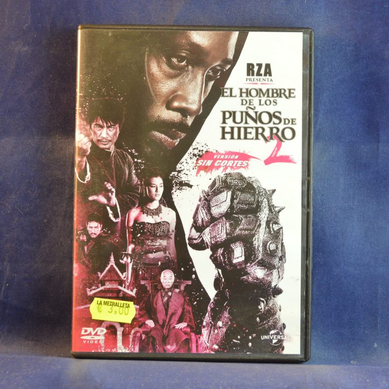 EL HOMBRE DE LOS PUÑOS DE HIERRO 2 - DVD