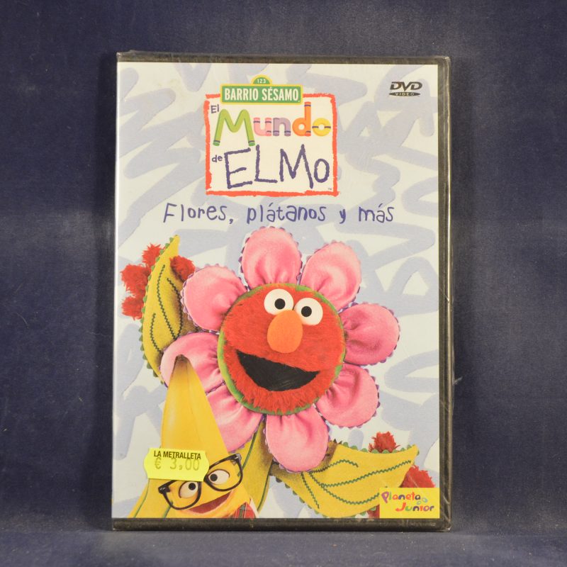 FLORES, PLÁTANOS Y MÁS - EL MUNDO DE ELMO - DVD CAJA FINA
