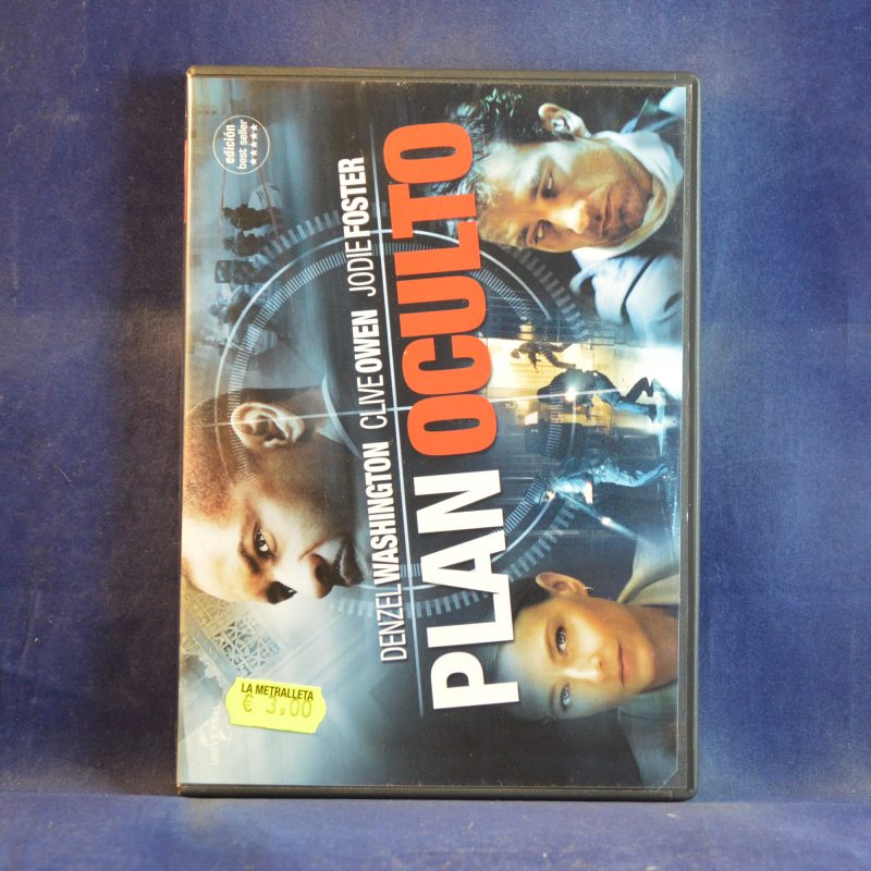 PLAN OCULTO -  DVD