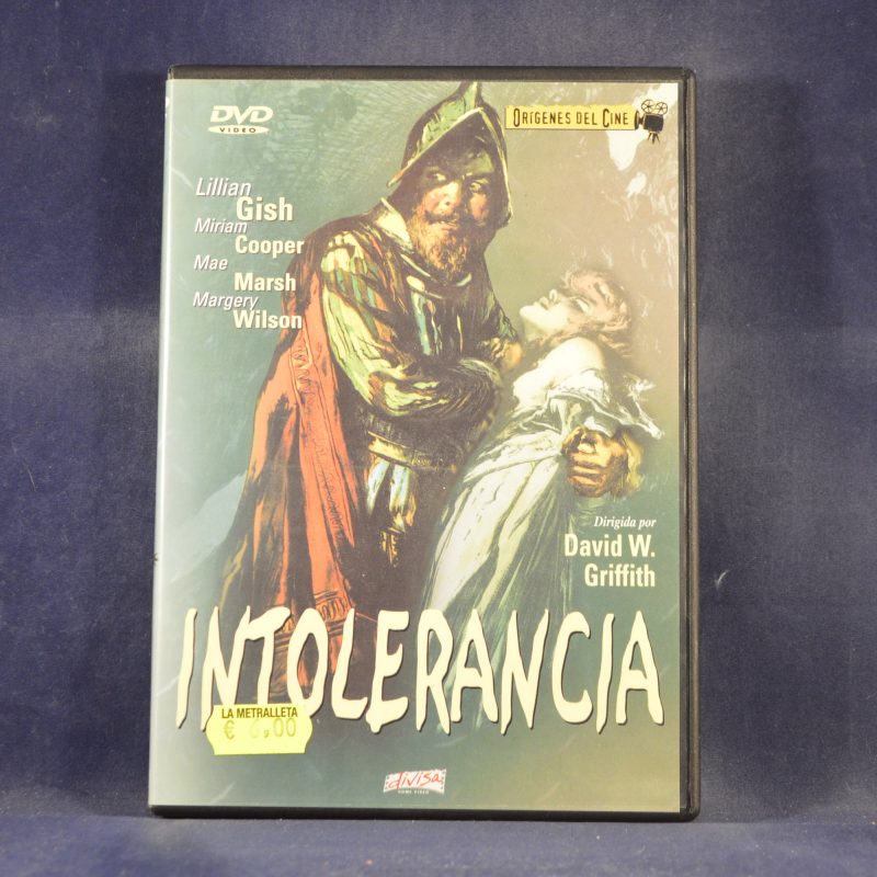 INTOLERANCIA - DVD