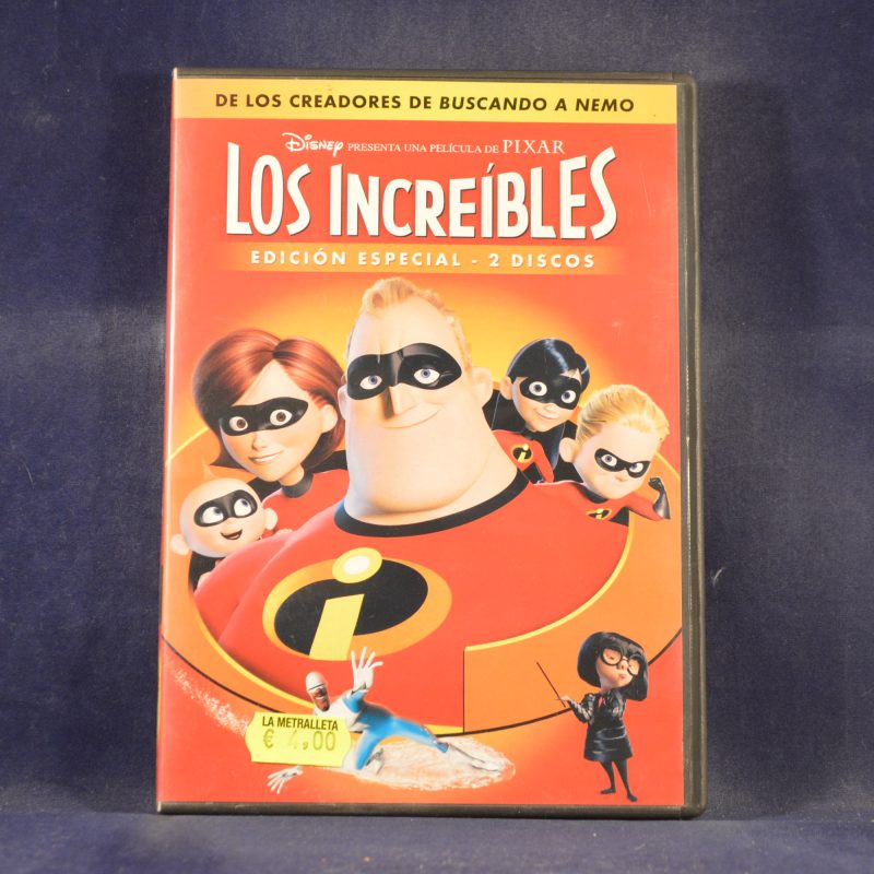 LOS INCREÍBLES - EDICIÓN ESPECIAL - 2 DVD