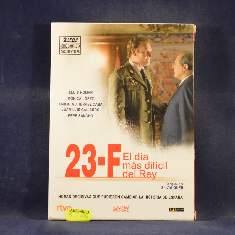 23-F: EL DÍA MÁS DIFÍCIL DEL REY -  DVD