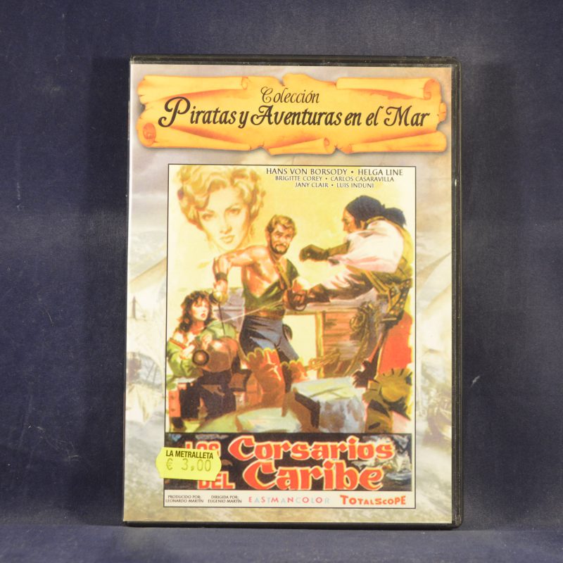 LOS CORSARIOS DEL CARIBE - DVD