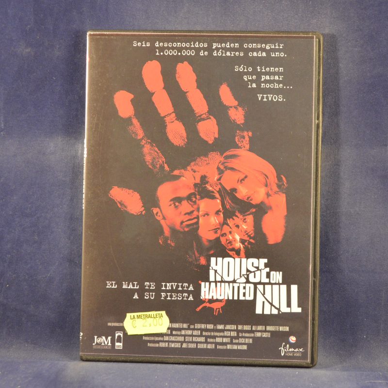 HOUSE ON HAUNTED HILL - DVD CAJA FINA