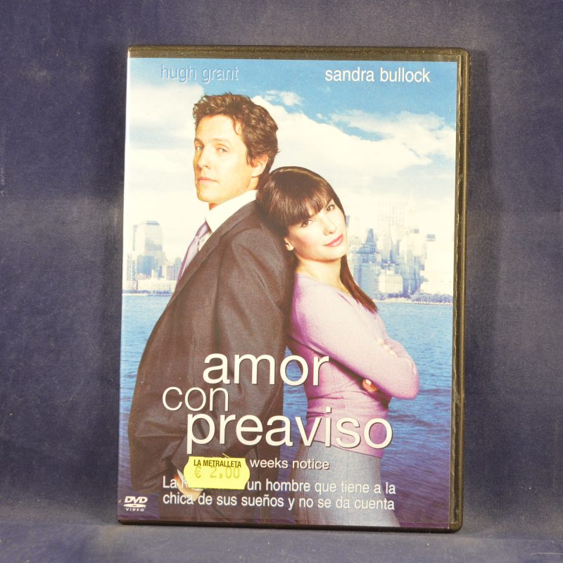 AMOR CON PREAVISO - DVD CAJA FINA