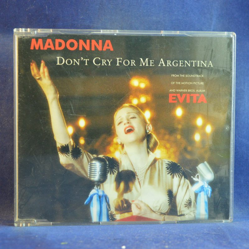 MADONNA – DON'T CRY FOR ME ARGENTINA - CD SINGLE