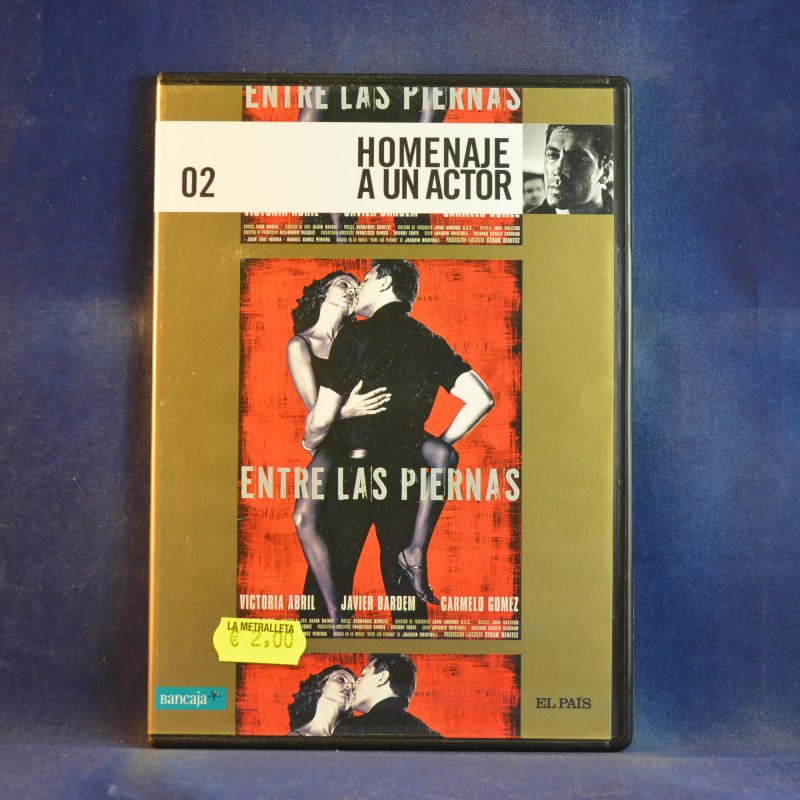ENTRE LAS PIERNAS - DVD CAJA FINA