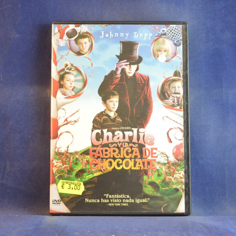 CHARLIE Y LA FÁBRICA DE CHOCOLATE - DVD