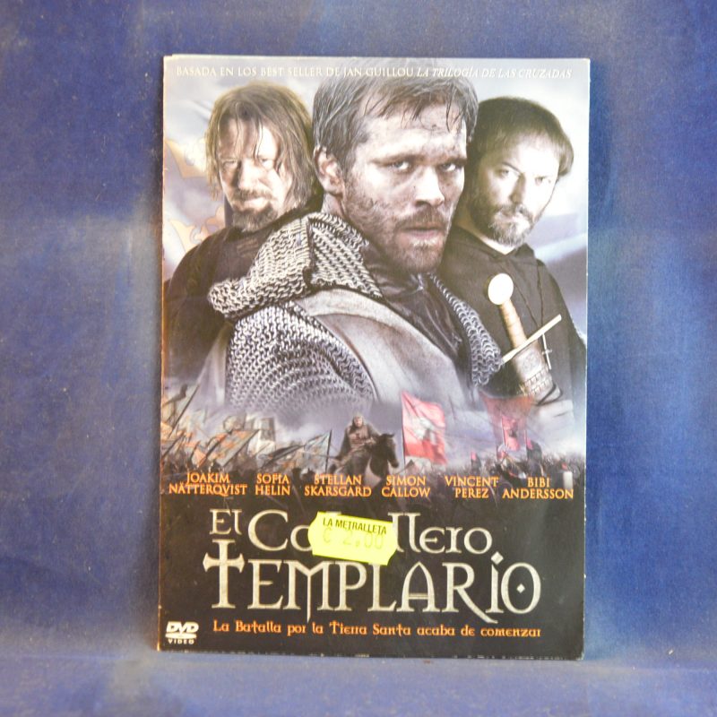 EL CABALLERO TEMPLARIO - DVD CARÁTULA CARTÓN