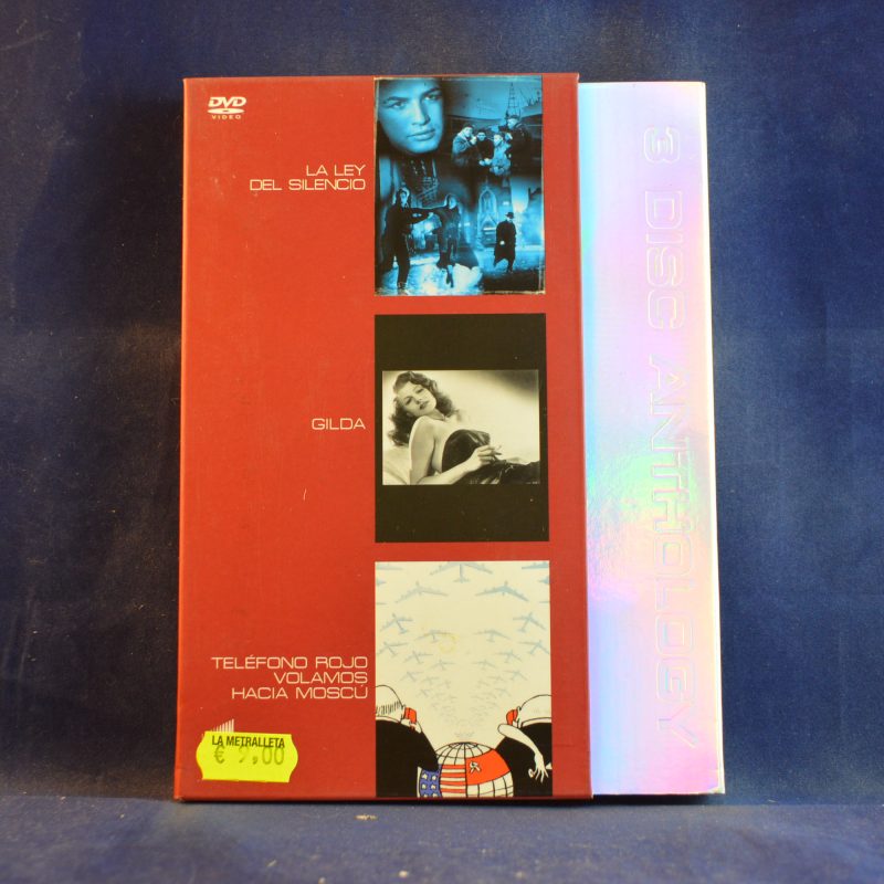 LA LEY DEL SILENCIO / GILDA / ¿TELÉFONO ROJO? VOLAMOS HACIA MOSCÚ - 3 DVD