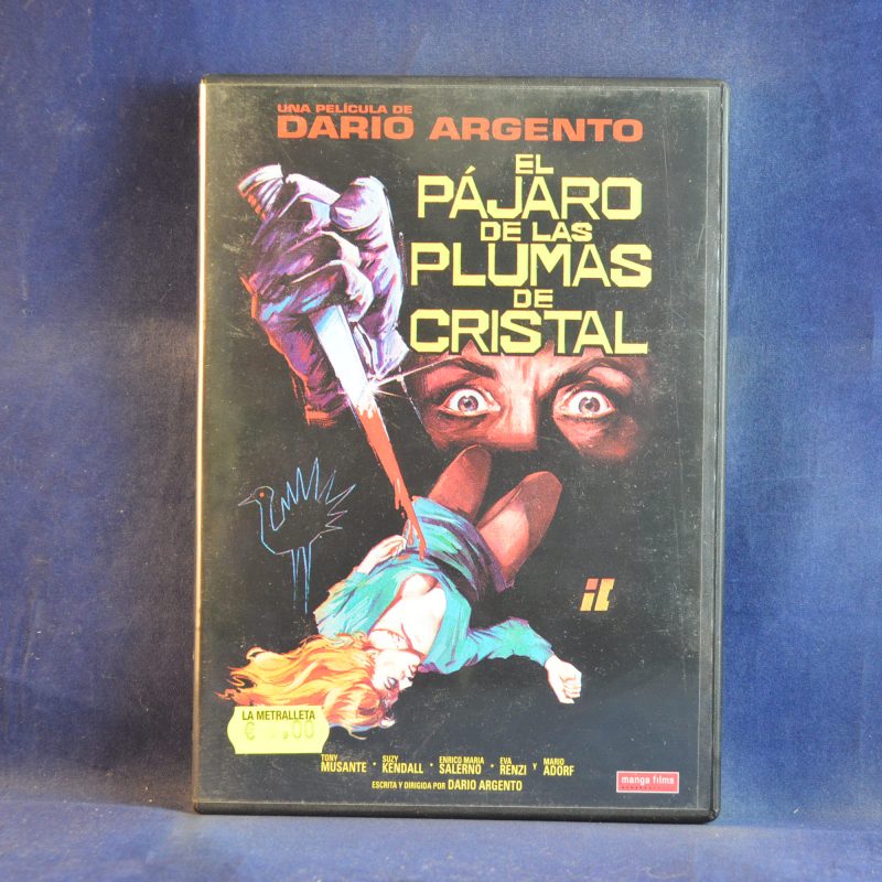 EL PÁJARO DE LAS PLUMAS DE CRISTAL - DVD