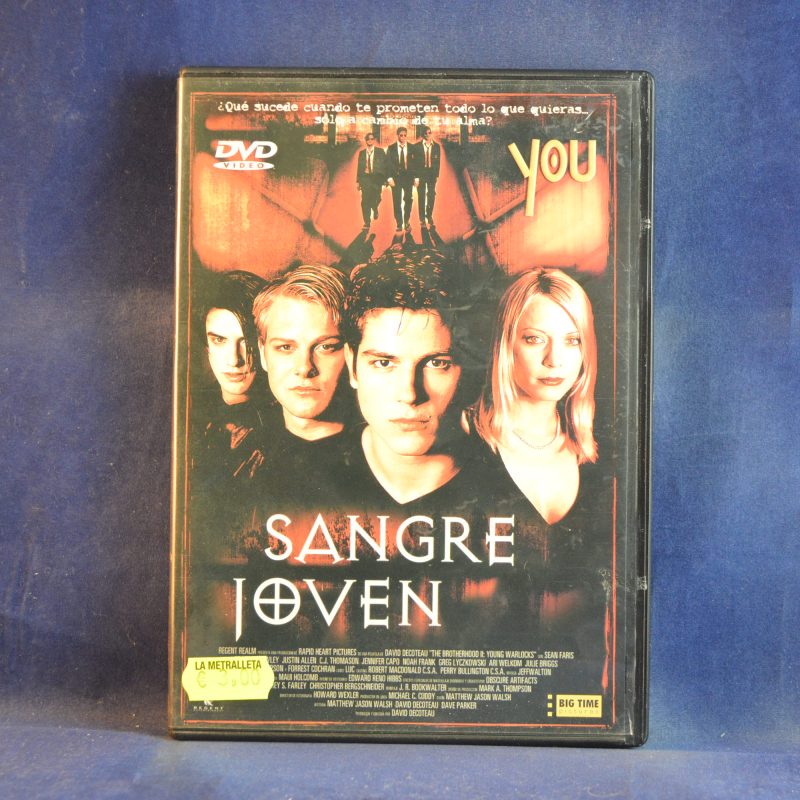 SANGRE JOVEN - DVD