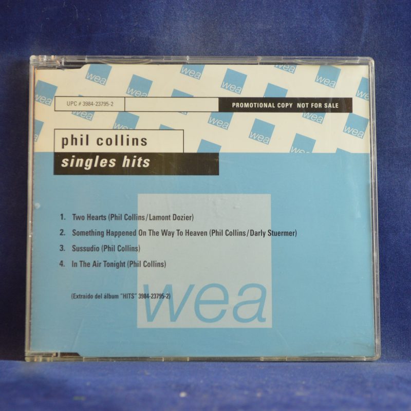 PHIL COLLINS – SINGLES HITS - CD SINGLE