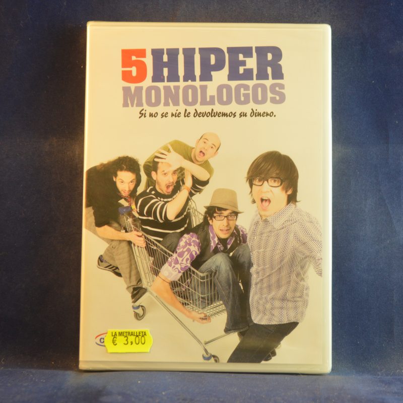 5 HIPER MONÓLOGOS - DVD