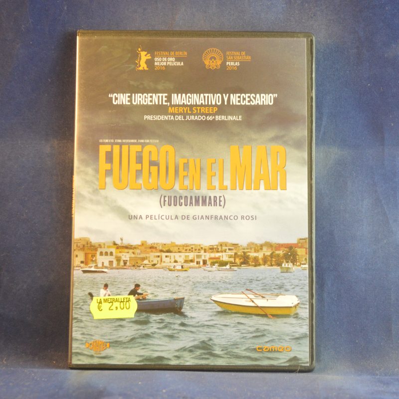 FUEGO EN EL MAR (FUOCOAMMARE) - DVD CAJA FINA