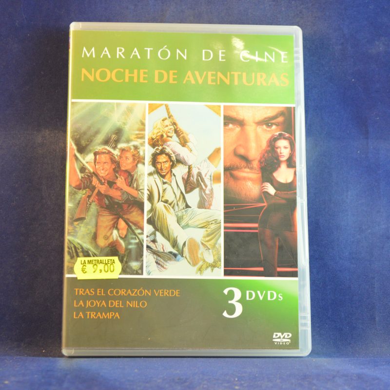 MARATON DE CINE / NOCHE DE AVENTURAS - 3 DVD