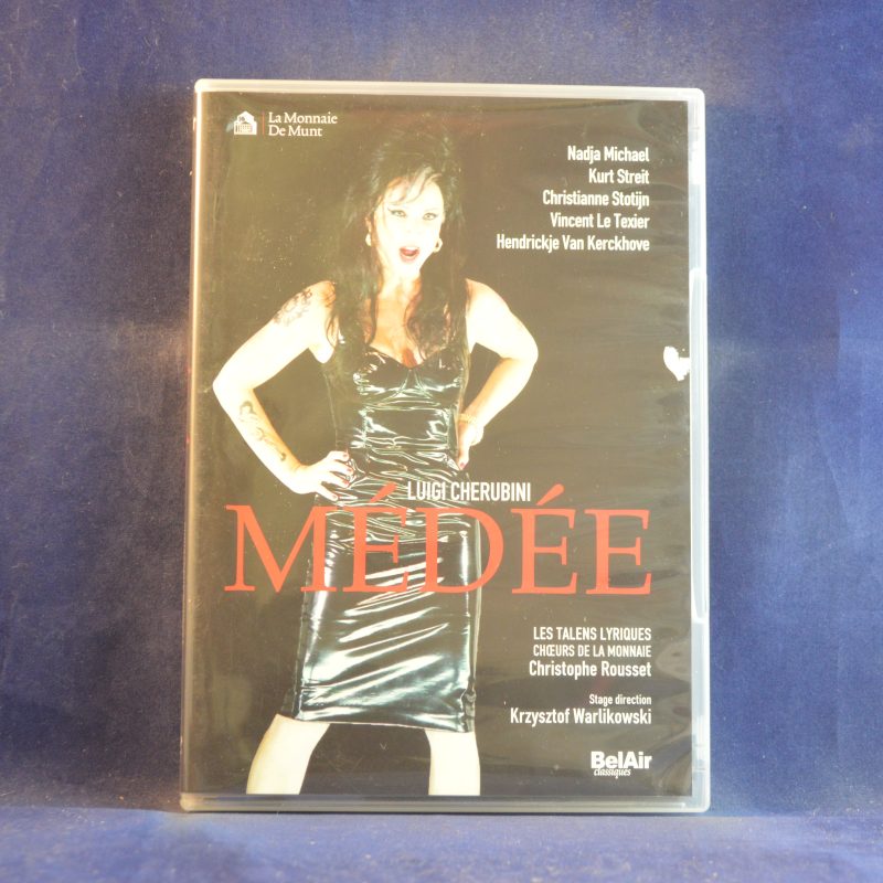 LUIGI CHERUBINI, LES TALENS LYRIQUES, CHOEURS DE LA MONNAIE, CHRISTOPHE ROUSSET, KRZYSZTOF WARLIKOWSKI – MÉDÉE - 2 DVD