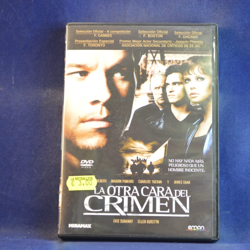 LA OTRA CARA DEL CRIMEN - DVD