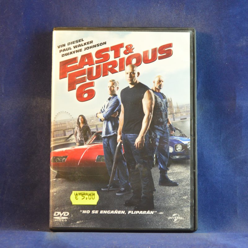 FAST & FURIOUS 6 - DVD