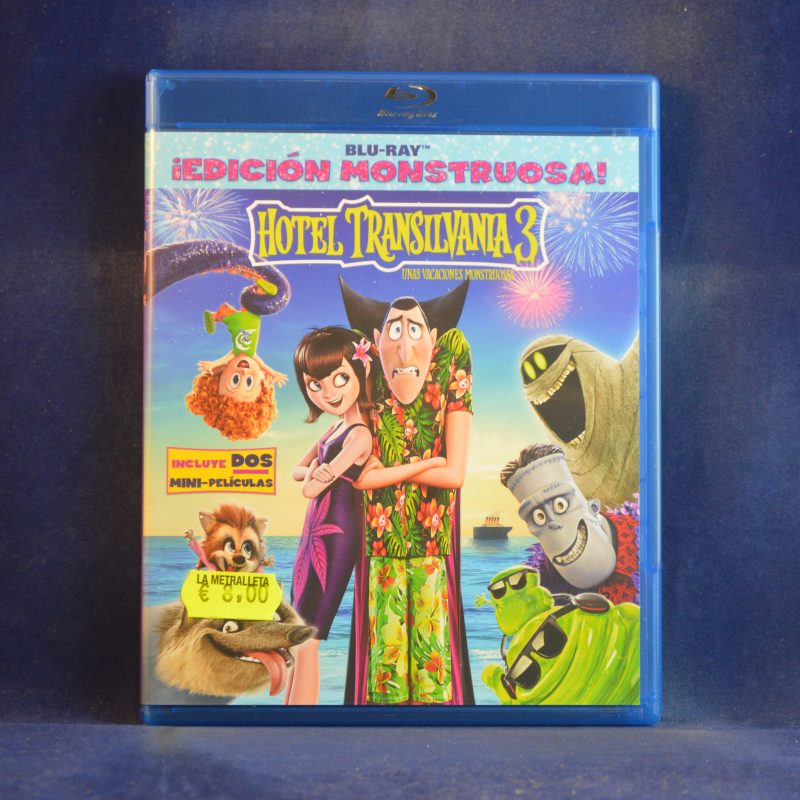 HOTEL TRANSILVANIA 3: UNAS VACACIONES MONSTRUOSAS - BLU-RAY