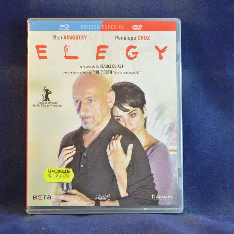 ELEGY / BEN KINGSLEY  / PENELOPE CRUZ - BLU-RAY + DVD