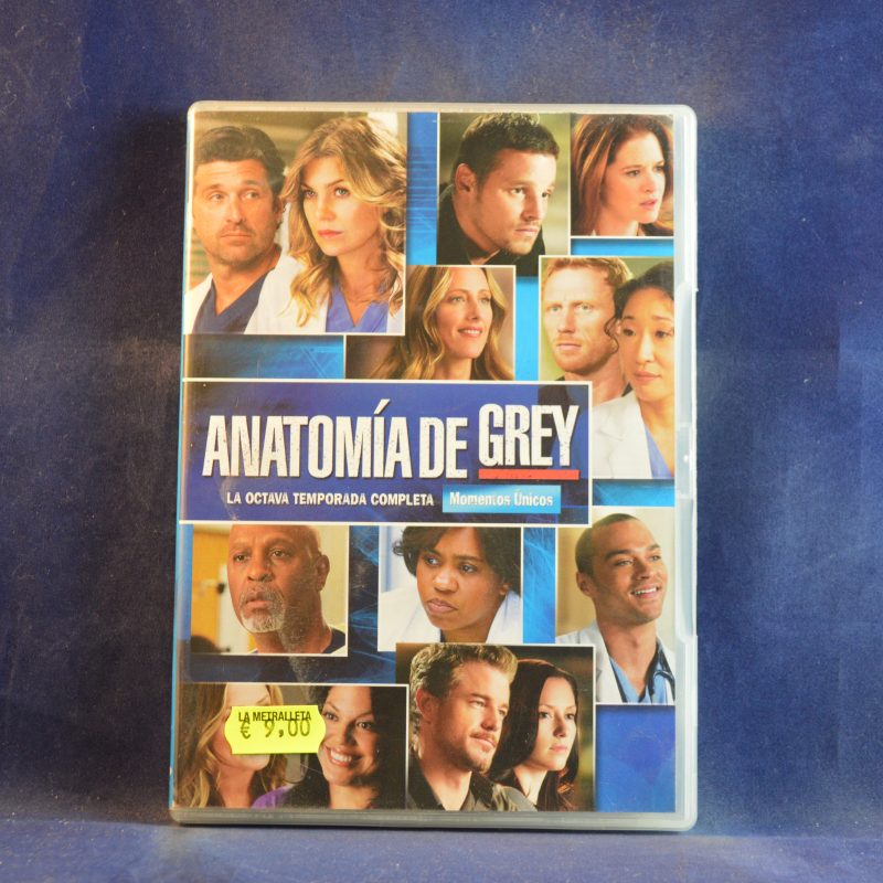 ANATOMÍA DE GREY - OCTAVA TEMPORADA COMPLETA - 6 DVD