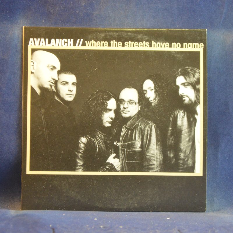 AVALANCH – WHERE THE STREETS HAVE NO NAME - CD SINGLE