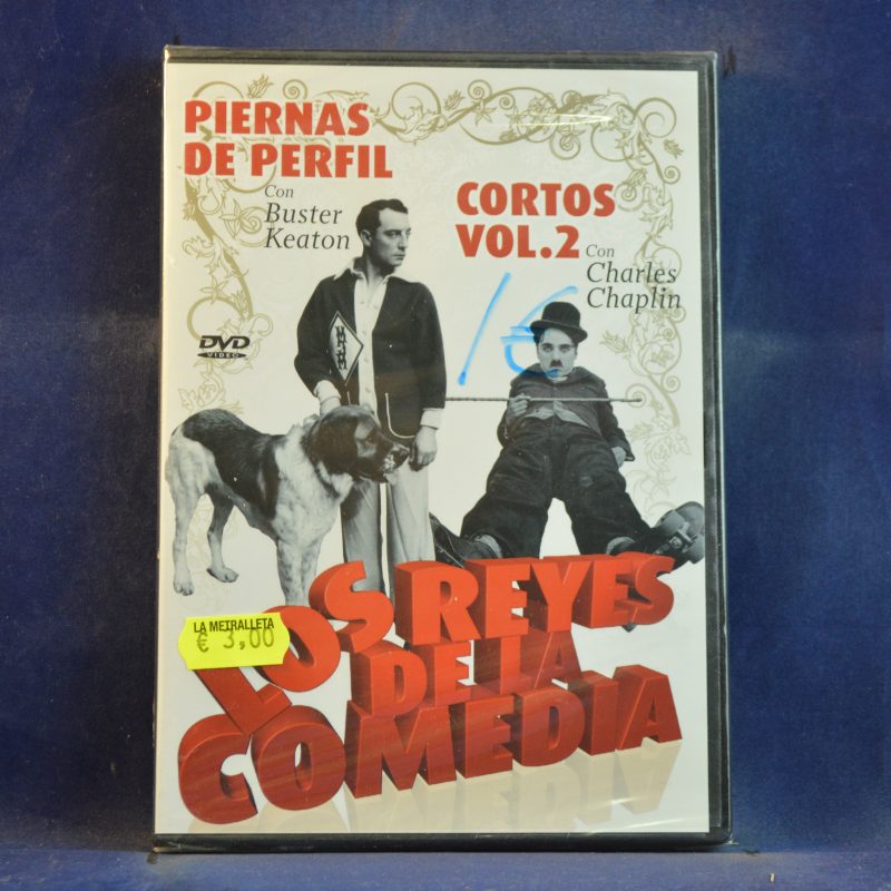PIERNAS DE PERFIL - BUSTER KEATON / CORTOS VOL.2 - CHARLES CHAPLIN - DVD