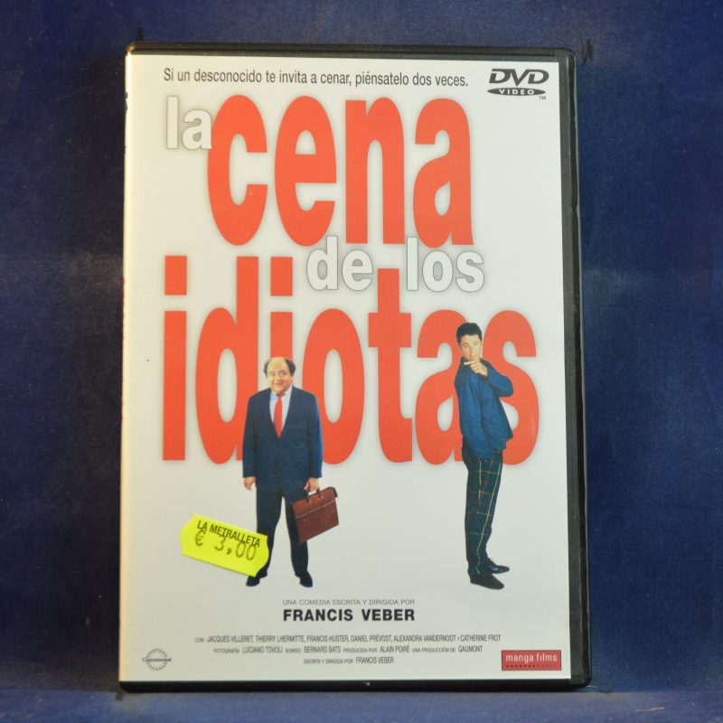 LA CENA DE LOS IDOTAS - DVD