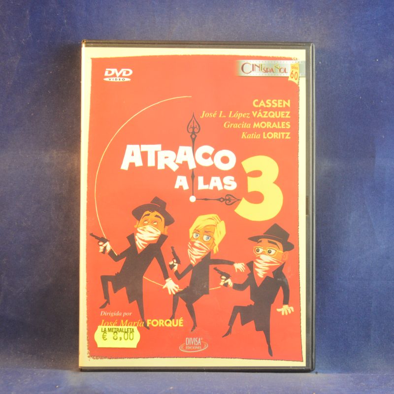 ATRACO A LAS 3 - DVD