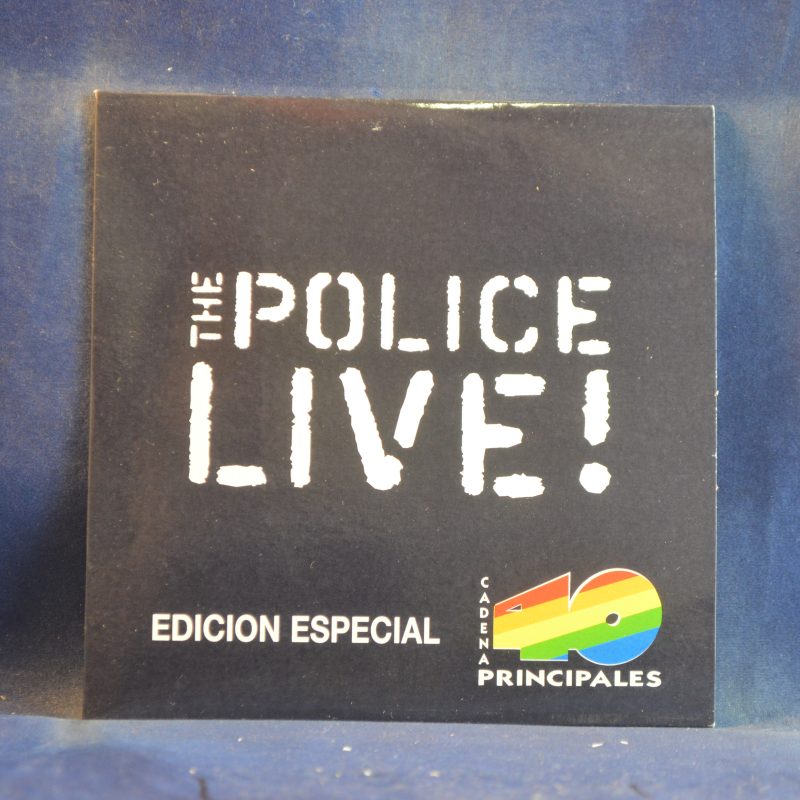 THE POLICE – LIVE!- CD SINGLE PROMO LOS 40 PRINCIPALES