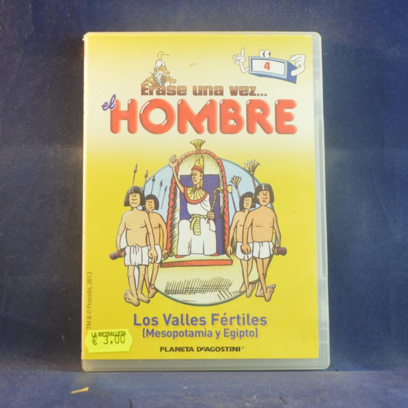 ÉRASE UNA VEZ  HOMBRE - LOS VALLES FERTILES - DVD