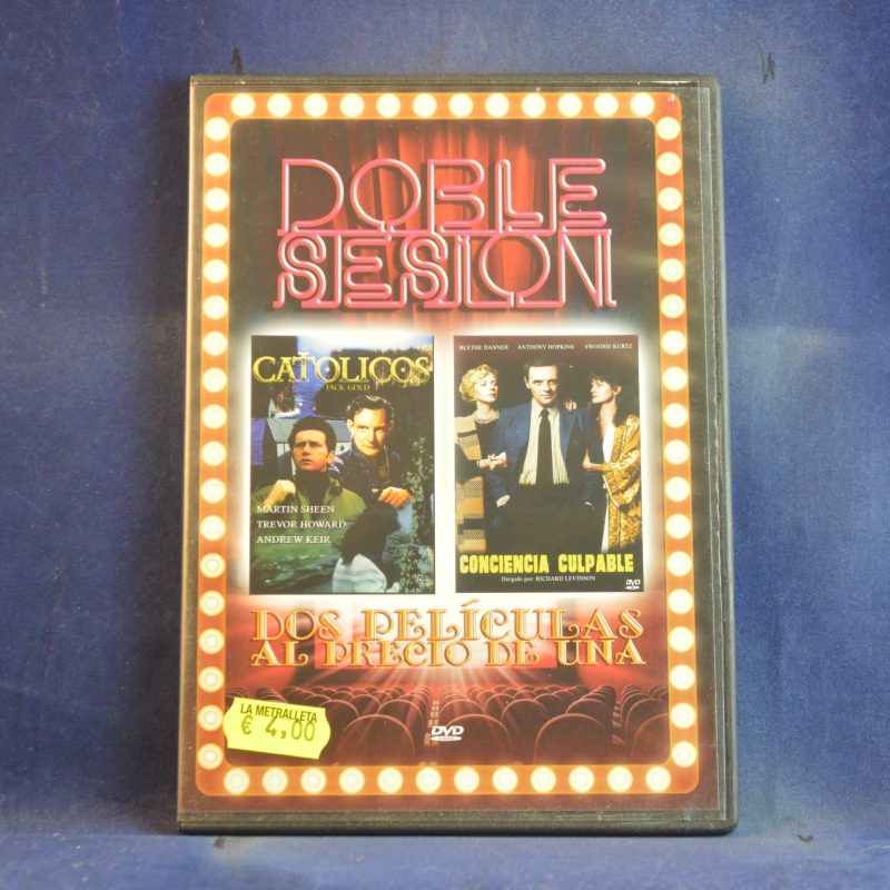 DOBLE SESIÓN - CATÓLICOS / CONCIENCIA CULPABLE - DVD CAJA FINA