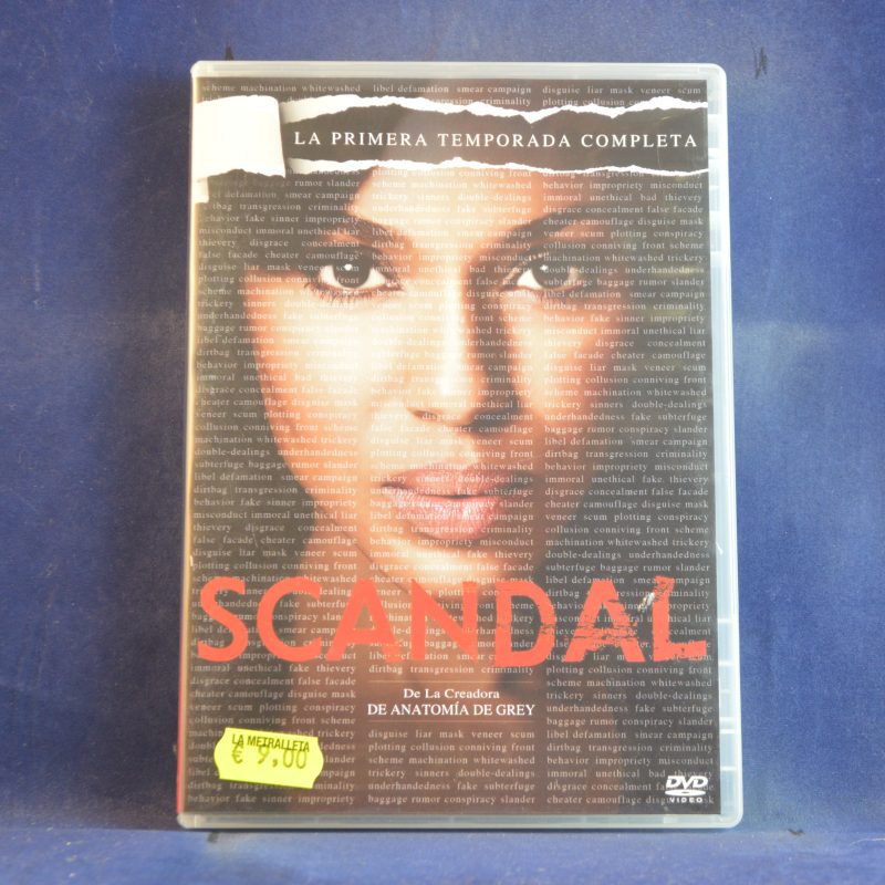 SCANDAL LA PRIMERA TEMPORADA COMPLETA - 2 DVD