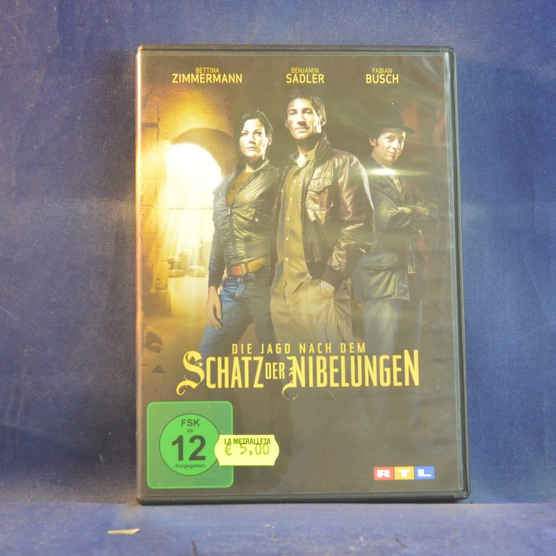 DIE JAGD NACH DEM SCHATZ DER NIBELUNGEN - DVD  V.O ALEMAN
