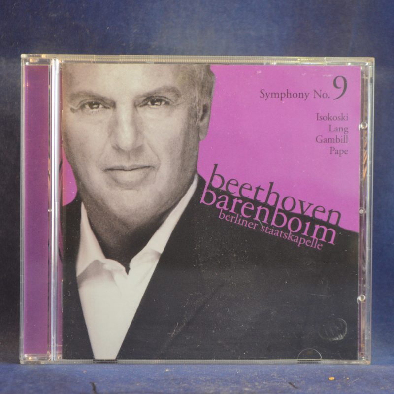 BARENBOIM, BEETHOVEN, BERLINER STAATSKAPELLE – SINFONÍA Nº 9 - CD