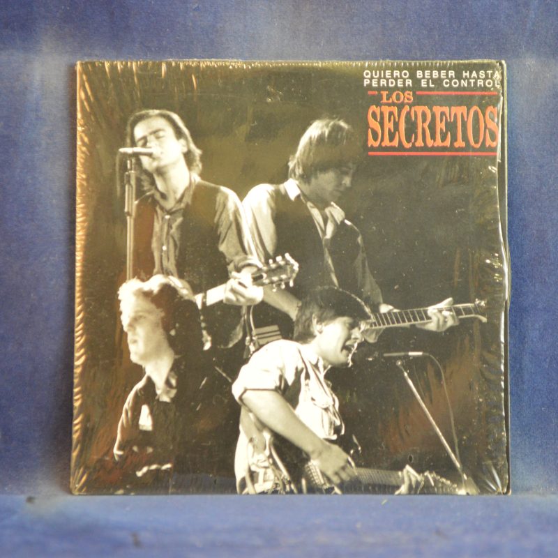 LOS SECRETOS - QUIERO BEBER HASTA PERDER EL CONTROL - CD SINGLE PROMO