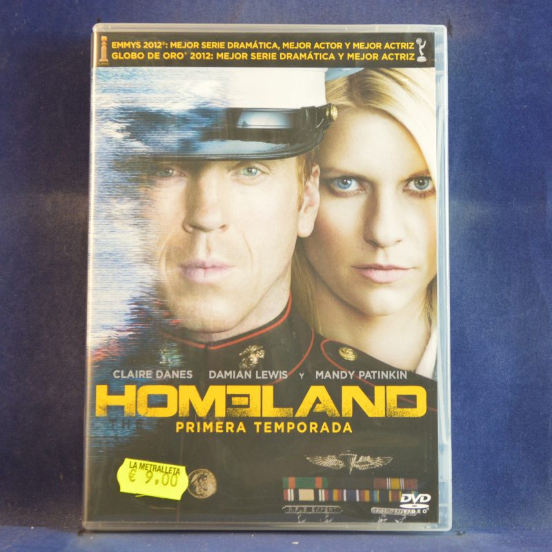 HOMELAND - PRIMERA TEMPORADA - 4 DVD
