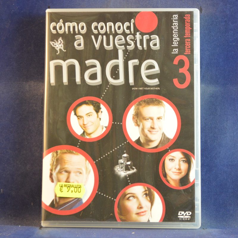 COMO CONOCÍ A VUESTRA MADRE - TERCERA TEMPORADA - 3 DVD