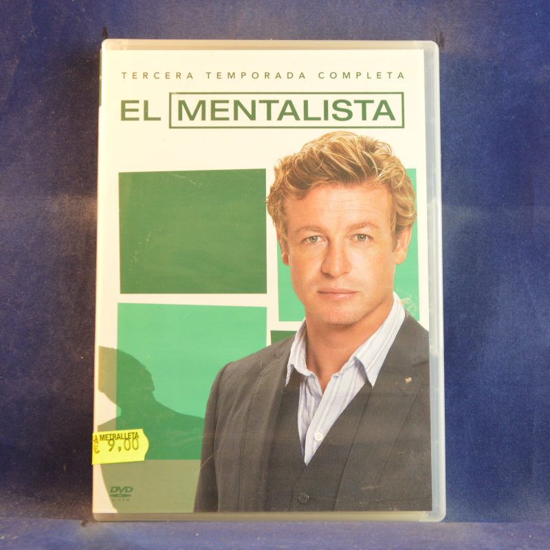 EL MENTALISTA - TERCERA TEMPORADA COMPLETA - 5 DVD