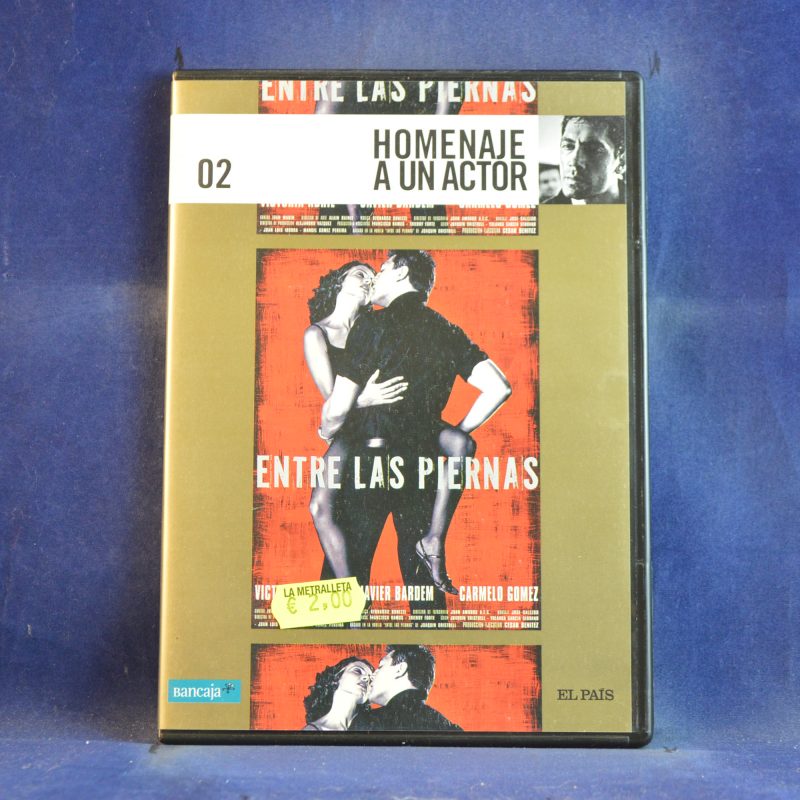 ENTRE LAS PIERNAS - DVD CAJA FINA