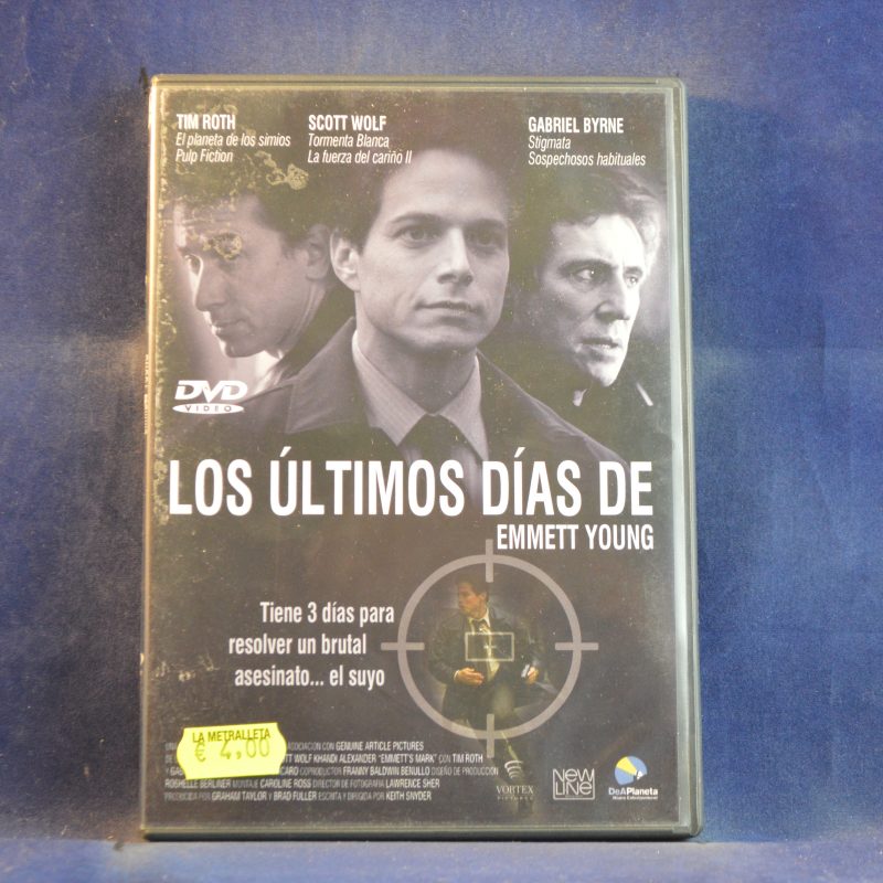 LOS ÚLTIMOS DÍAS DE EMMETT YOUNG - DVD
