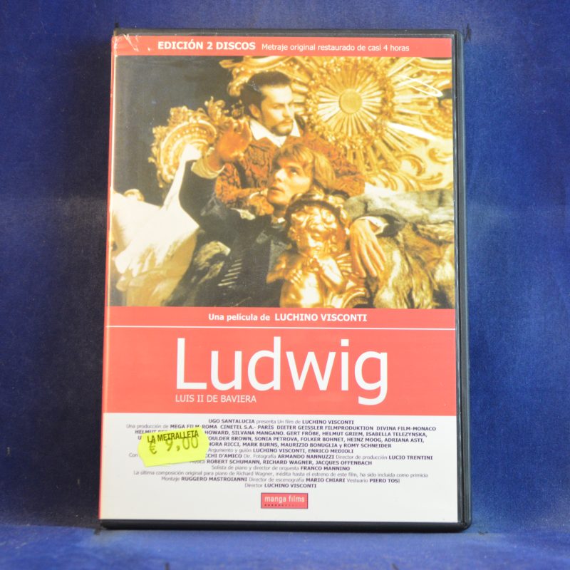 LUDWING LUIS II DE BAVIERA - 2 DVD